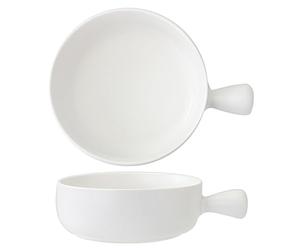 Jaamyears Soup Bowl with Handles, Ceramic Onion Soup Bowl 600ml, Soup Mug Microwave Oven and Dishwasher Safe