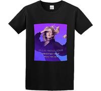 JAAXION Men's Ellie Goulding Brightest Blue Music for Calm Cotton T Shirt(3X-Large)
