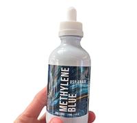JAB Labs Methylene Blue Pharmacuetical Grade, USP 4 oz Bottle