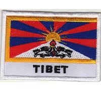 JAB Seller Tibet Flag Sew-On Badge / Iron-On Badge / Iron-On Patch Countries World Various Nations