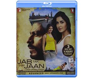 JAB TAK HAI JAAN - BOLLYWOOD ORIGINAL BLU RAY 3 DISC SET SHAH RUKH