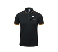 JABBNGD Men's T-Shirt, for Tesla ModeX Y Breathable Short Sleeve Tee Mens Sports T-Shirt Men's Casual Shirts Car Clothing,M-D