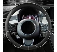 JABBNGD Steering Wheel Cover, for Ford Transit Connect Grand Tourneo Custom 2013-2016 Car Steering Wheel Protector Anti-Slip Breathable Ergonomic Design Wear Resistant,B