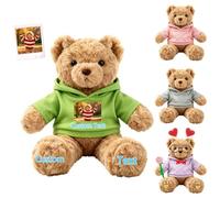 JABECODIFA Custom Teddy Bear Stuffed Animal with Photo and Text