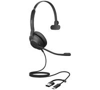 Jabra 25089-899-799 Evolve2 50 On-ear headset Black Mono Noise can...
