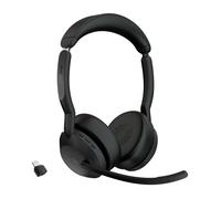 Jabra Evolve2 55 Link380c MS Stereo - wireless stereo headset with USB-C certified for Microsoft Teams