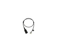 Jabra 8800-00-94. Cable Length: 0.5 M Connector 1: Rj-45 Connector 2: Qd 8800-00-94