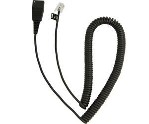 Jabra 8800-01-37 Cable W/ Quick Disconnect TO RJ10 Plug Spiral