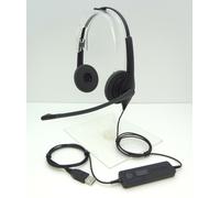 Jabra BiZ 1100 EDU 1159-0158 Stereo Education Corded USB-A Computer Headset