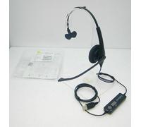 JABRA BiZ 1500 USB Mono Corded Computer Headset Model HSC024 Black 1553-0159