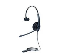 Jabra Biz 1500 Quick Disconnect On-Ear Stereo Headset - Corded Headphone with Noise-cancelling Microphone and Volume Spike Protection for Deskphones, Black