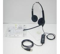 Jabra BiZ 1500 Duo USB Over-The-Head Computer NC Headset 1559-0159 New In Bag