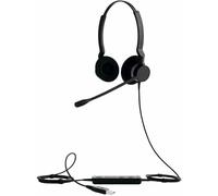 Jabra BIZ 2300 Duo USB UC Over the Head Corded Computer Headset 2399-829-109 NEW