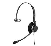 Jabra Biz 2300 USB-A MS On-Ear Mono Headset - Skype For Business Certified Noise-cancelling and Corded Headphone with Call Control Unit for Deskphones and Softphones