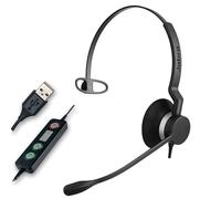 Jabra BIZ 2300 USB Mono PC Headset Fully adjustable mono PC headset with DSP sound quality, ideal for intensive use