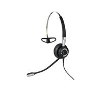 Jabra Biz 2400 II Quick Disconnect On-Ear Mono Headset - Noise-cancelling and Corded Lightweight Headphone with HD Voice and Soft Head Cushioning for Deskphones