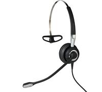 Jabra Biz 2400 II USB-A CC MS On-Ear Mono Headset - Microsoft Skype for Business Certified Noise-cancelling Corded Headphone with HD Voice and Programmable Controller