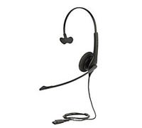 Jabra BIZ Wired Headset Monaural Noise Cancelling Microphone Mono Black
