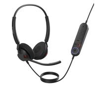 Jabra Engage 40 Inline Link, Stereo, USB-C, MS - wired stereo headset certified for Microsoft Teams