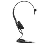 Jabra Engage 40 Wired Mono Headset - Noise-Cancelling 2-Mic Technology and USB-A Cable, Ultra-Lightweight - Works with All Leading Unified Communications Platforms Such As Zoom, Unify - Black
