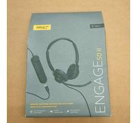 Jabra Engage 50 II Stereo Headphones, USB-A, UC, Black (5099-299-2219)