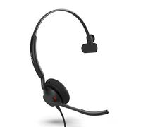 Jabra Engage 50 II UC Mono USB-A/C Mono headset for professional communication with dual USB connection, 3-microphone system, and real-time analytics.