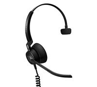 Jabra Engage 50 On-Ear Mono Headset - Microsoft-zertifizierter, digitaler Kopfhörer mit Kabel - passive Geräuschunterdrückung für Softphones und Web-Clients - USB-C-Kabel - schwarz