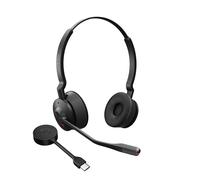 Jabra Engage 55 MS Stereo Headset Wireless Head-band Office/Call center USB Type-A Black