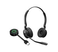Jabra Engage 55 SE Stereo USB-C UC Wireless DECT headset with enhanced security and superior sound quality for calls from anywhere