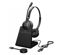 Jabra Engage 55 Stereo-Headset UC, Link 400a DECT-Adapter USB-A, Engage 55 Tisch