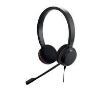 Jabra Evolve 20 Headset Wired Head-band Office/Call center USB Type-C / USB Type-A Black