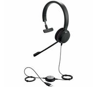 Jabra Evolve 20 Mono Headset - Microsoft Certified, Passive Noise Cancelling