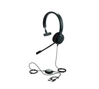 Jabra Evolve 20SE MS Mono USB-C/A Headset with premium audio and easy-to-use controls.