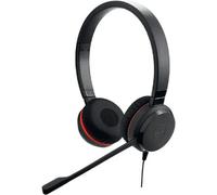 Jabra Evolve 20SE MS Stereo Wired Headphones - Black