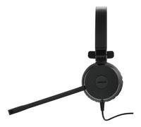 Jabra Evolve 30 II Wired Dual-Ear Headset with Mic, Black