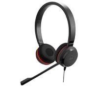 Jabra Evolve 30 II (2025 Edition) Wired Dual-Ear Headset with Mic, Black