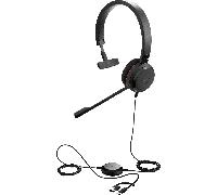 Jabra Evolve 30 II Headset Wired Head-band Office/Call center USB Type-C / USB Type-A Black