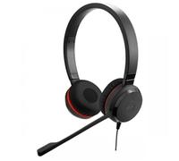 Jabra Evolve 30 II MS Stereo Corded USB duo headset with an interchangeable 3.5mm jack - optimized for Skype for Business