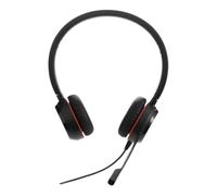 Jabra Evolve 30 II Wired Dual-Ear Headset with Mic, Black