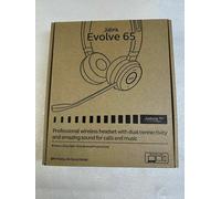 Jabra Evolve 65 MS Stereo Wireless Noise Cancel Mic Headphones 6599-823-309 NEW