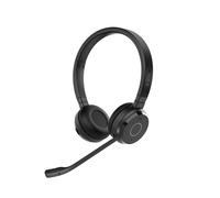 Jabra Evolve 65 TE USB-A UC Stereo Bluetooth headset with USB-A connector, perfect for everyday calls and listening to music