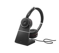 Jabra Evolve 75 MS Bluetooth Office Headset with ANC - Wireless - for PC, Laptop, Smartphone and Tablet