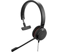 Jabra Evolve Wired Headset Over-the-head Passive Noise Cancelling With Microphone Mono 20 SE UC Black