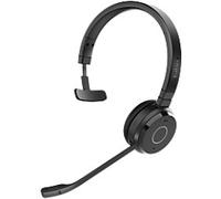 Jabra Evolve Wired & Wireless Headset On-ear Bluetooth Passive Noise Cancelling Mono