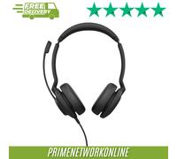 Jabra Evolve2 30 SE USB-C Wired headset with USB-C connection and Microsoft Teams certification.