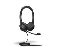 Jabra Evolve2 30 SE Wired Stereo Noise-Cancelling Headset - Features 2-Mic Call Technology and USB-A Cable - Works with All Leading Unified Communications Platforms Such as Zoom & Google Meet - Black