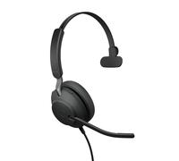 Jabra Evolve2 40 SE Headset Wired Head-band Office/Call center USB Type-C / USB Type-A Black