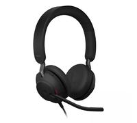 Jabra Evolve2 40 SE Headset Wired Head-band Office/Call center USB Type-C / USB Type-A Black