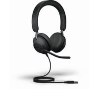 Jabra Evolve2 40 SE USB-A Stereo MS Black