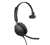 Jabra Evolve2 40 SE - USB-C/A Corded Mono Headset | Certified for Microsoft Teams |